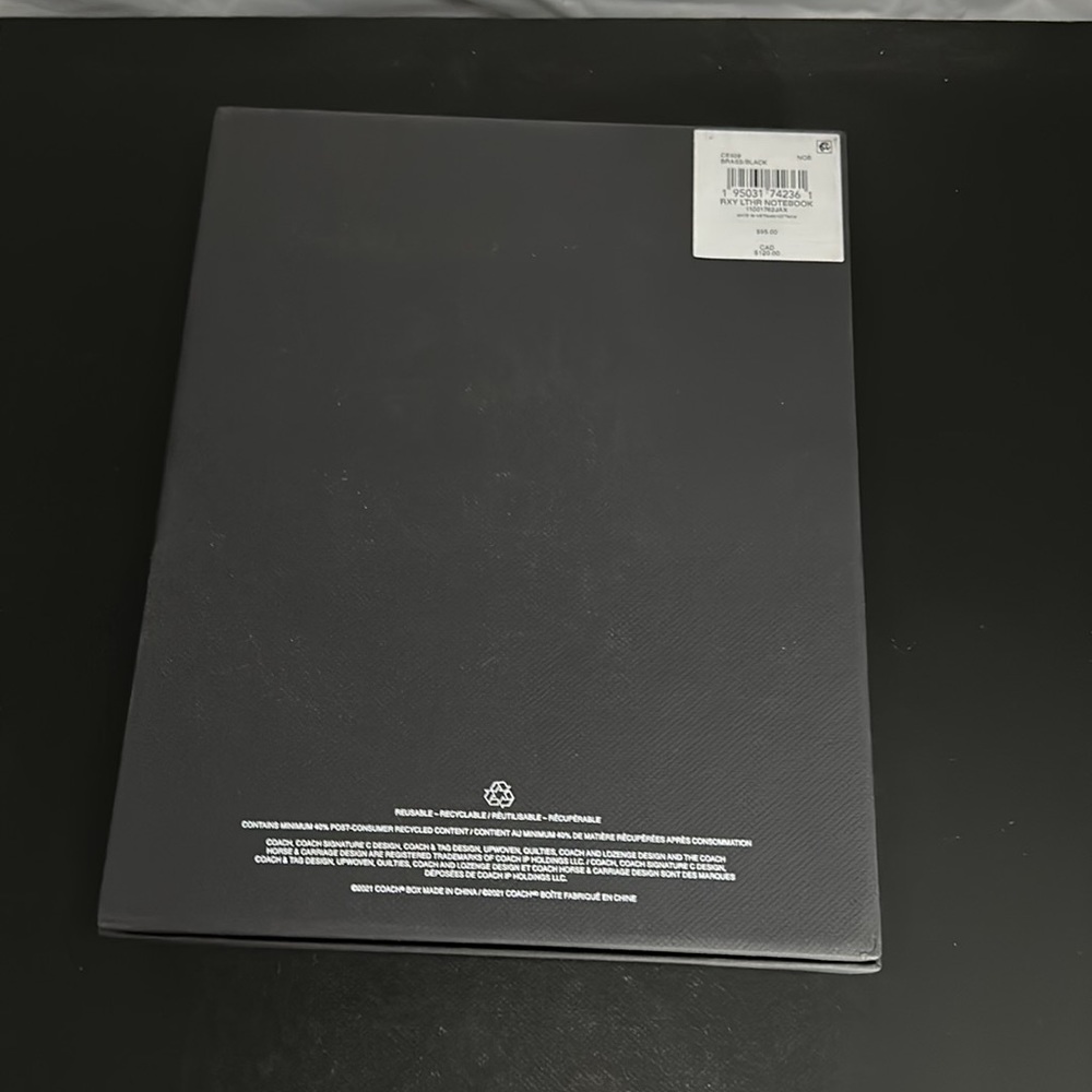 NWT Coach Rexy Turnlock Glovetanned Notebook leather Dinosaur Mascot Collectible - Picture 6 of 11
